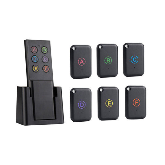 Wallet Tracker Transmitter With 6 Receivers Suitable For Anti-Lost Wireless Key Finder and Remote Key Use