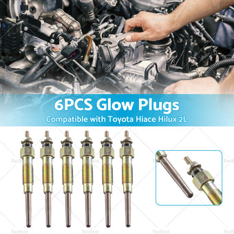 compare product 19850-54030 Glow Plugs Suitable For Toyota Hilux LN56 LN65 Hiace LH51 2L Diesel