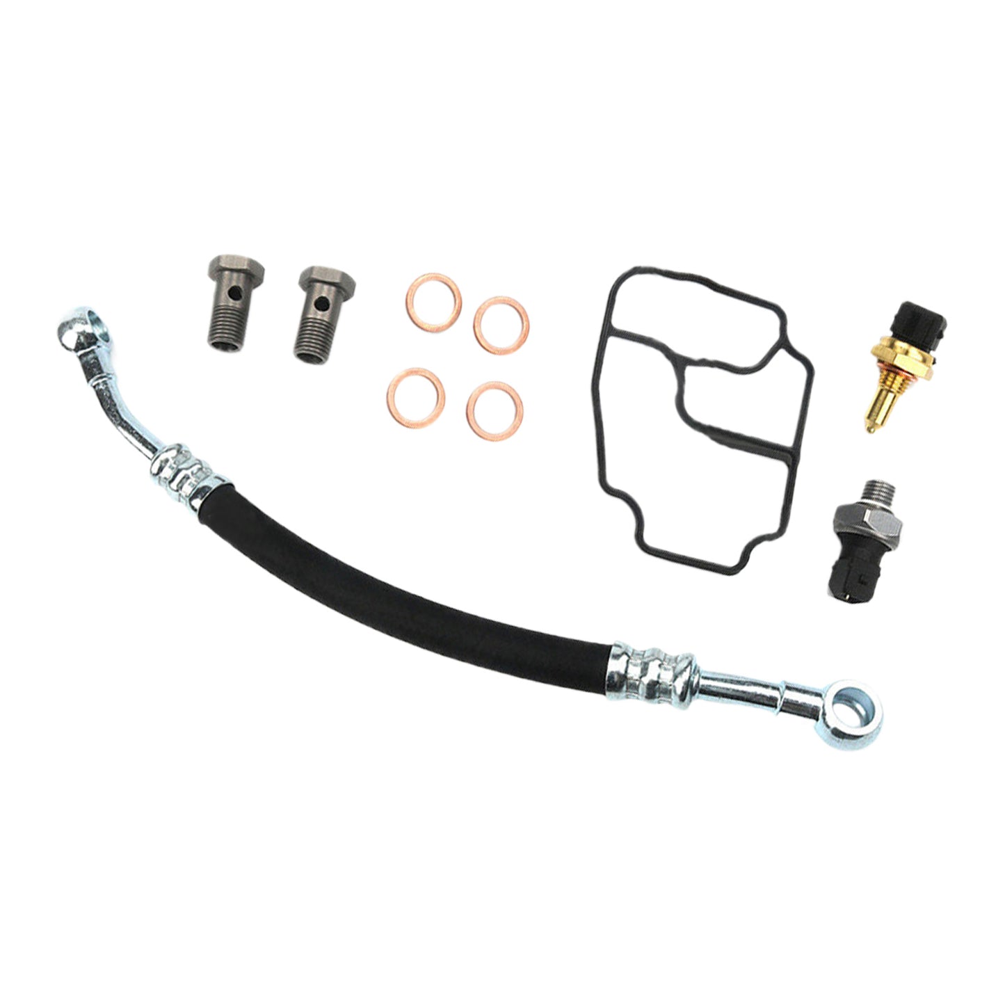 Engine Oil Filter Housing Gasket Kit Suitable for BMW E46 E39 E53 325Ci X5 Z3