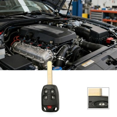 Replacement Key Shell Suitable for Honda Odyssey Elysion 5 6 Button Remote