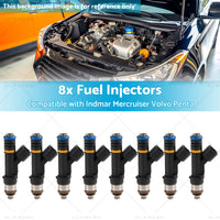{{ 879312003 8x Fuel Injectors Suitable for Indmar Mercruiser Volvo Penta 07-13 }} - Buy Car Parts Online at {{ Kaka Auto Parts }}.