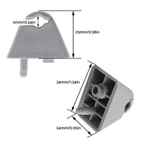 2x Sun Visor Clip Suitable For Holden Commodore Berlina Calais VN VP VR VS VT VZ VX VY Ute 1988-2003