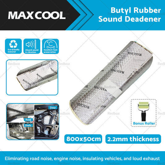 Car Butyl Rubber Sound Deadener Roll Suitable For Vehicle Proofing & Insulation – Self-Adhesive