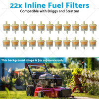 {{ 22x Inline Fuel Filters Suitable for Briggs and Stratton 691035 493629 16hp-24hp }} - Buy Car Parts Online at {{ Kaka Auto Parts }}.