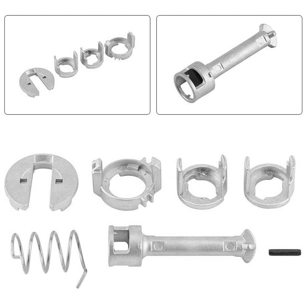 Front Door Lock Cylinder Repair Kit Suitable For BMW E46 318i 320i 323Ci 325i M3 1998-2006