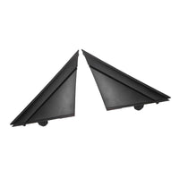 Matte Black Rear Mirror Triangle Trim Plate Suitable For Fiat 500 2012-2019