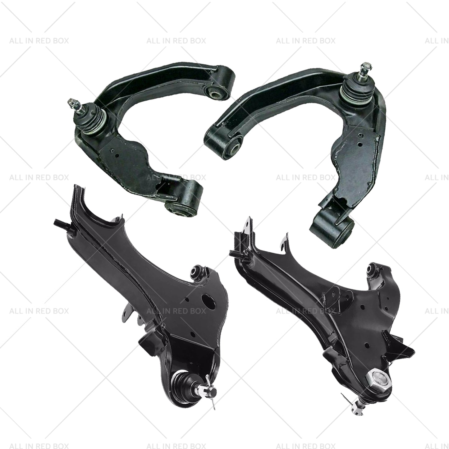 {{ 2x Front Upper+Lower Control Arms Suitable For Nissan Navara D22 4WD 97-15 }} - Buy Car Parts Online at {{ Kaka Auto Parts }}.