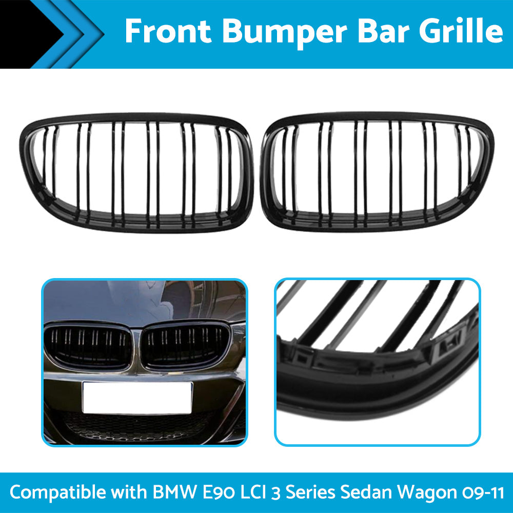 {{ Suitable For BMW E90 LCI 3 Series Sedan Wagon 09-11 Front Kidney Grill Grille }} - Buy Car Parts Online at {{ Kaka Auto Parts }}.