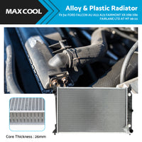 {{ RADIATOR FOR FORD FALCON AU AU2 AU3 FAIRMONT XR XR8 XR6 FAIRLANE LTD AT MT 98-02 }} - Buy Car Parts Online at {{ Kaka Auto Parts }}.