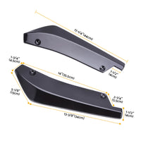 Rear Diffuser Suitable For Mitsubishi Lancer CJ CF Sedan Bumper Spoiler