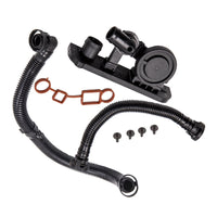 Crankcase Breather Hose & PCV Valve Kit Suitable for VW Golf MK5 Audi A4 2.0T