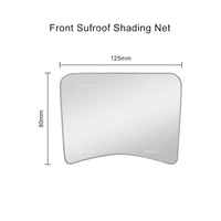 {{ For Tesla Model 3 Glass Roof Sunshade Front Rear Sunroof Window UV Cover 19-2021 }} - Buy Car Parts Online at {{ Kaka Auto Parts }}.