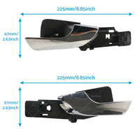 {{ Pair Interior Door Handle Front Left Right Fit For Alfa Romeo Giulietta 10-19 }} - Buy Car Parts Online at {{ Kaka Auto Parts }}.