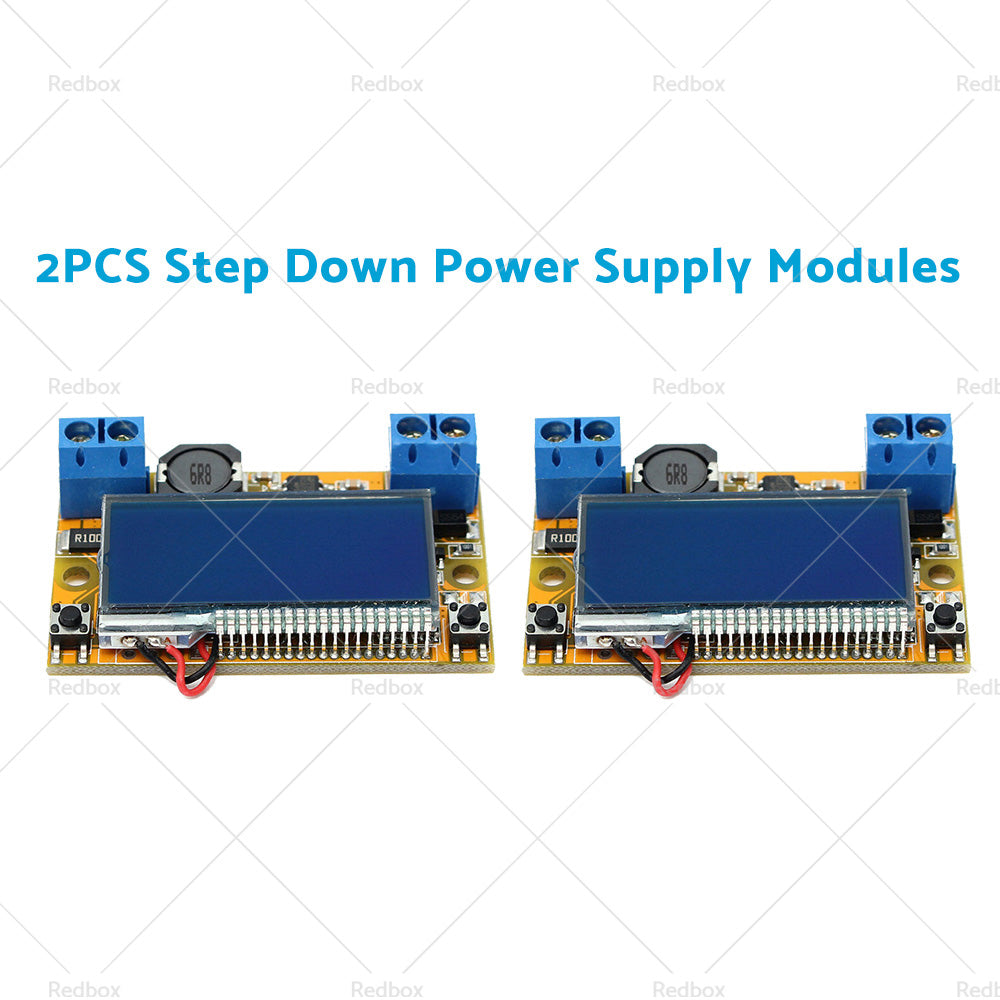 {{ DC-DC Adjustable Buck Converter Step Down Power Supply Module LCD with Shell }} - Buy Car Parts Online at {{ Kaka Auto Parts }}.