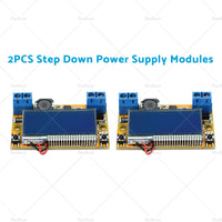 {{ DC-DC Adjustable Buck Converter Step Down Power Supply Module LCD with Shell }} - Buy Car Parts Online at {{ Kaka Auto Parts }}.