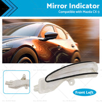 {{ Left Side Mirror Light Indicator Blinker Suitable for Mazda CX-3 CX3 2015-2022 }} - Buy Car Parts Online at {{ Kaka Auto Parts }}.