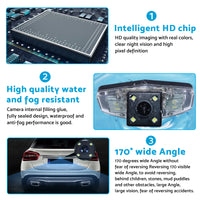 Reverse Rear View Backup Camera Suitable For Honda Accord EK / Pilot / Civic