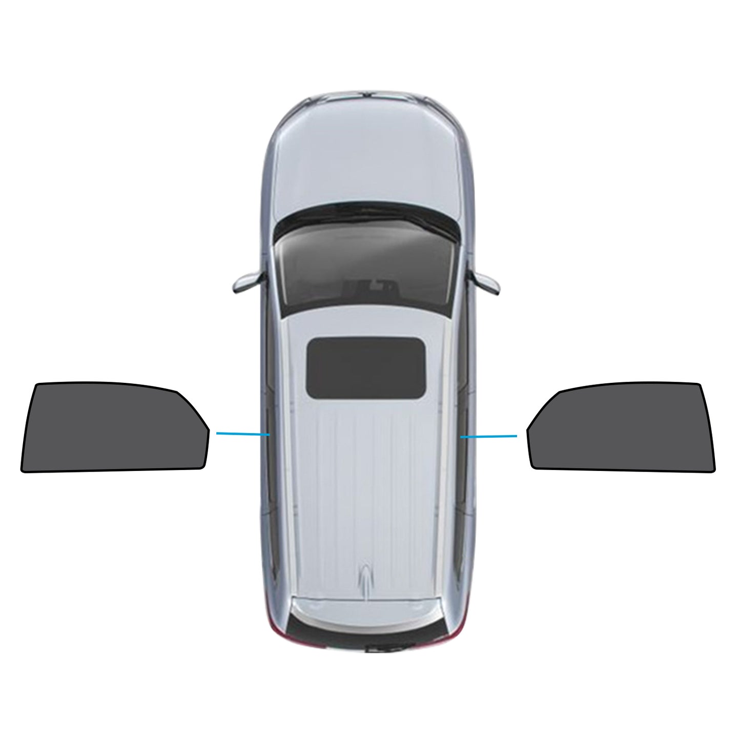 {{ Car Window Magnetic Mesh Sun Blind Shades Suitable for Lexus NX Series 14-21 }} - Buy Car Parts Online at {{ Kaka Auto Parts }}.