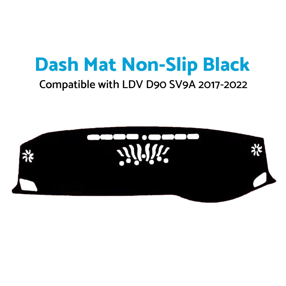 {{ Non-Slip Dash Mat Suitable For LDV D90 SV9A 2017-2022 Dashboard Cover }} - Buy Car Parts Online at {{ Kaka Auto Parts }}.