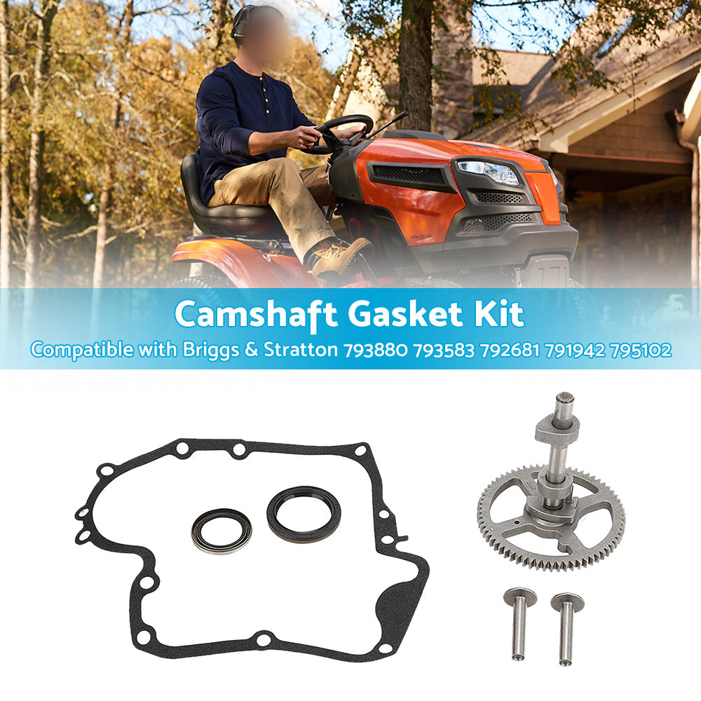 {{ Camshaft Gasket Kit Fit For Briggs  and  Stratton 793880 793583 792681 791942 795102 }} - Buy Car Parts Online at {{ Kaka Auto Parts }}.