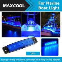 {{ 1x For 12V Marine Boat LED Deck Courtesy Lights Waterproof Stern Transom Light }} - Buy Car Parts Online at {{ Kaka Auto Parts }}.