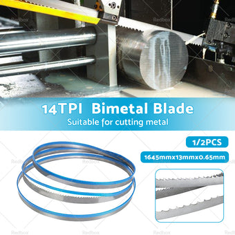 compare product Suitable For SABER METAL CUT BAND SAW MCB115S2 BI METAL M42 BLADE 1645mm 14TPI
