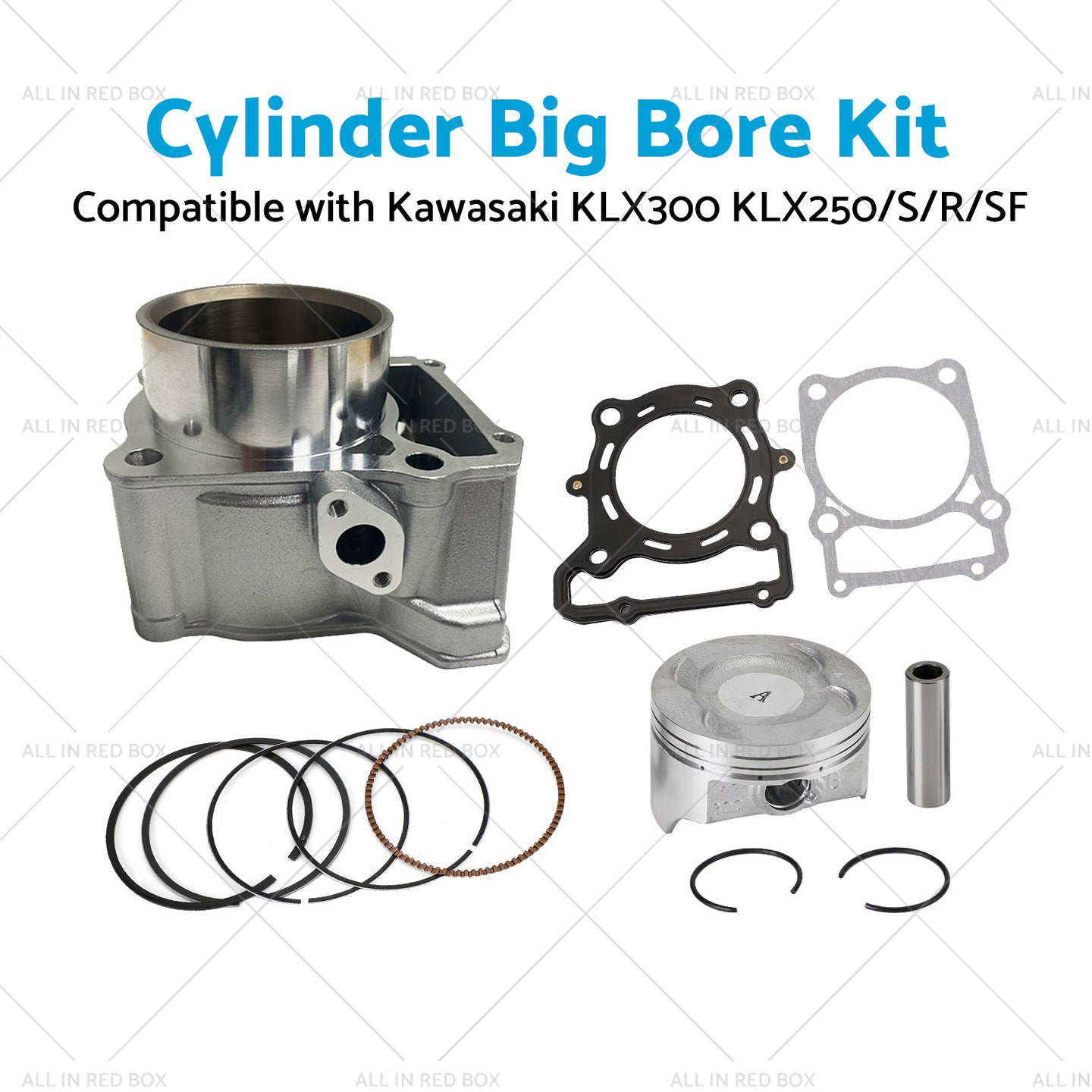 {{ 78mm Cylinder Big Bore Kit Suitable For Kawasaki KLX300 KLX250 S R SF 1993-2014 }} - Buy Car Parts Online at {{ Kaka Auto Parts }}.