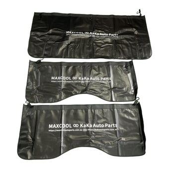 compare product 3x PU Leather Magnetic Fender Cover for All Car Models Scratch Protection Mat