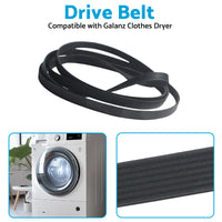 {{ Drive Belt 7PH1915 Suitable for Galanz Clothes Dryer Rubber }} - Buy Car Parts Online at {{ Kaka Auto Parts }}.