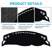 Dash Mat Cover Suitable For Toyota 86 Subaru BRZ 2012-2021 Dashboard Pad