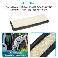 {{ Air Filter Suitable For Bobcat 7176099 T450 T550 T590 T595 T630 T740 S630 S650 }} - Buy Car Parts Online at {{ Kaka Auto Parts }}.