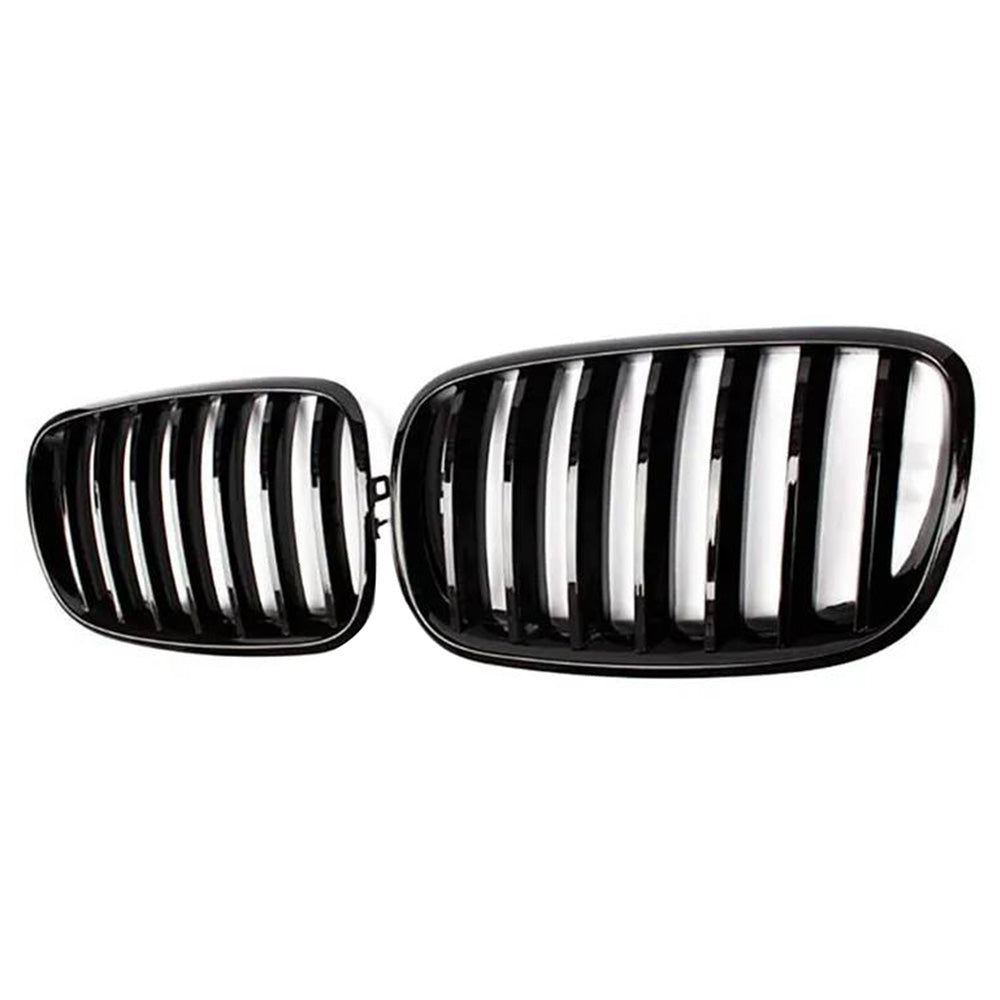 Front Bumper Kidney Grill Grille Gloss Suitable For BMW E70 X5 / E71 X6 2007-2013