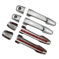 4x Chrome Door Handle Covers Suitable For Mitsubishi Triton MN ML 2006-2014