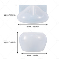 {{ Mushroom Jars with Lid Silicone Epoxy Resin Mold Storage Candy Jewelry Box DIY }} - Buy Car Parts Online at {{ Kaka Auto Parts }}.