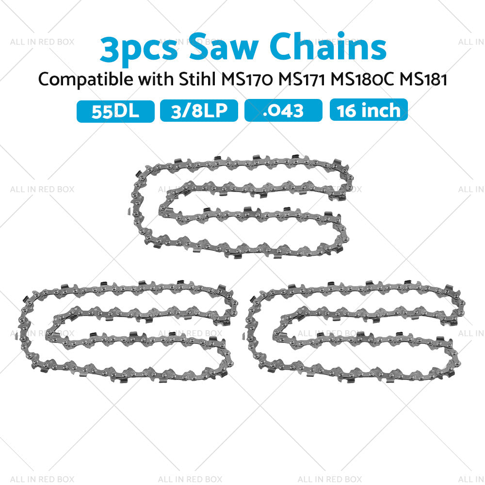 {{ Chainsaw Chain 16inch 55DL 3 8 LP. 043 Suitable For STIHL MS170 MS171 MS180C MS181 }} - Buy Car Parts Online at {{ Kaka Auto Parts }}.