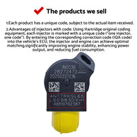 Fuel Injector Suitable For Mercedes W176 W204 W212 W246 OM651 A6510702387 Diesel