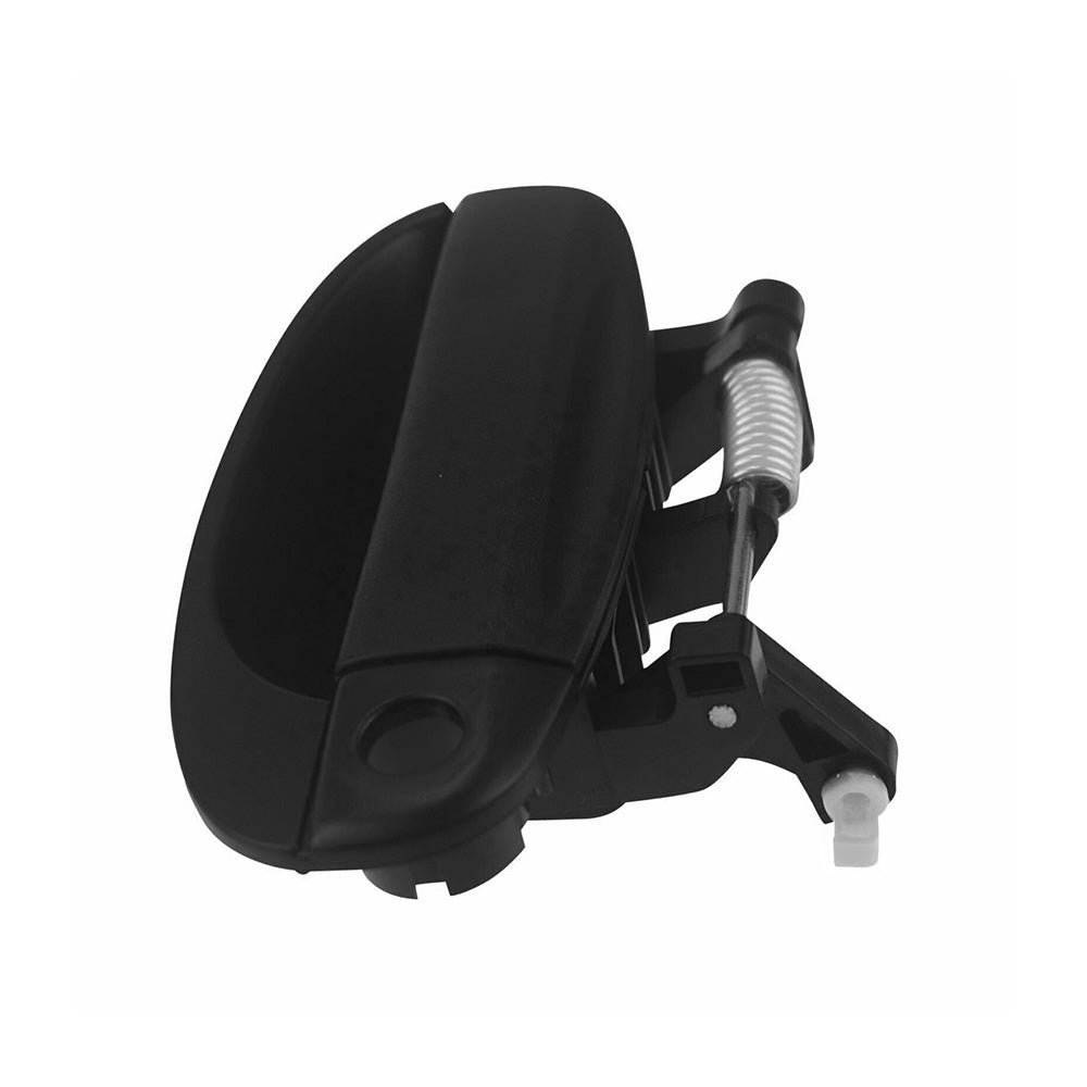 Front Left Outer Door Handle Black Suitable For Holden Barina TK Hatch 3 5 DR