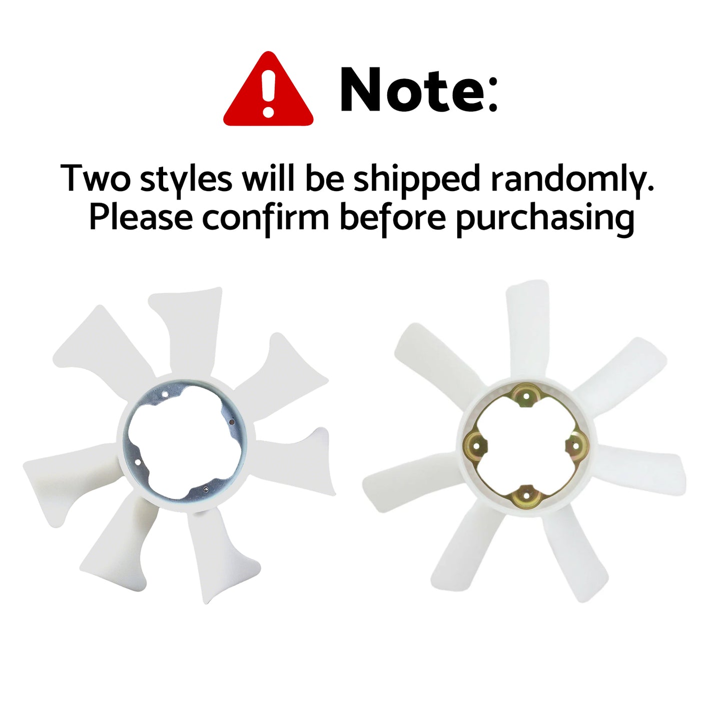 Radiator Cooling Fan 7 Blades Suitable For Nissan Navara 2.5 YD25Ti D40 R51 UTE 2006-2014