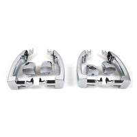 Full Set 4x Outer Door Handles Chrome Suitable For Ford FG Falcon G6/XT/XR6/XR8