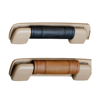 compare product 2pcs Universal Car Accessories Faux Leather Door Handle Cover Soft Car Handle