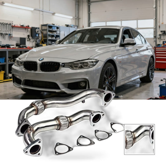 Polished Up Pipes No EGR Suitable for Ford F-250 F-350 2008-2010 6.4L
