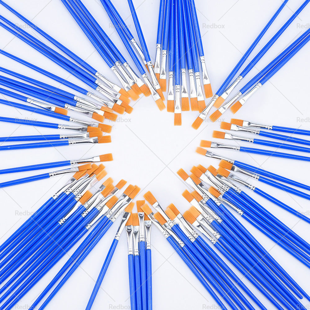 {{ 50-200pcs Flat Paint Brushes Small Brush Bulk for Detail Painting Craft Art Gift }} - Buy Car Parts Online at {{ Kaka Auto Parts }}.