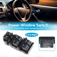 {{ Master Power Window Switch 35750-SZW-J11 Suitable For Honda Accord 2008-2011 }} - Buy Car Parts Online at {{ Kaka Auto Parts }}.