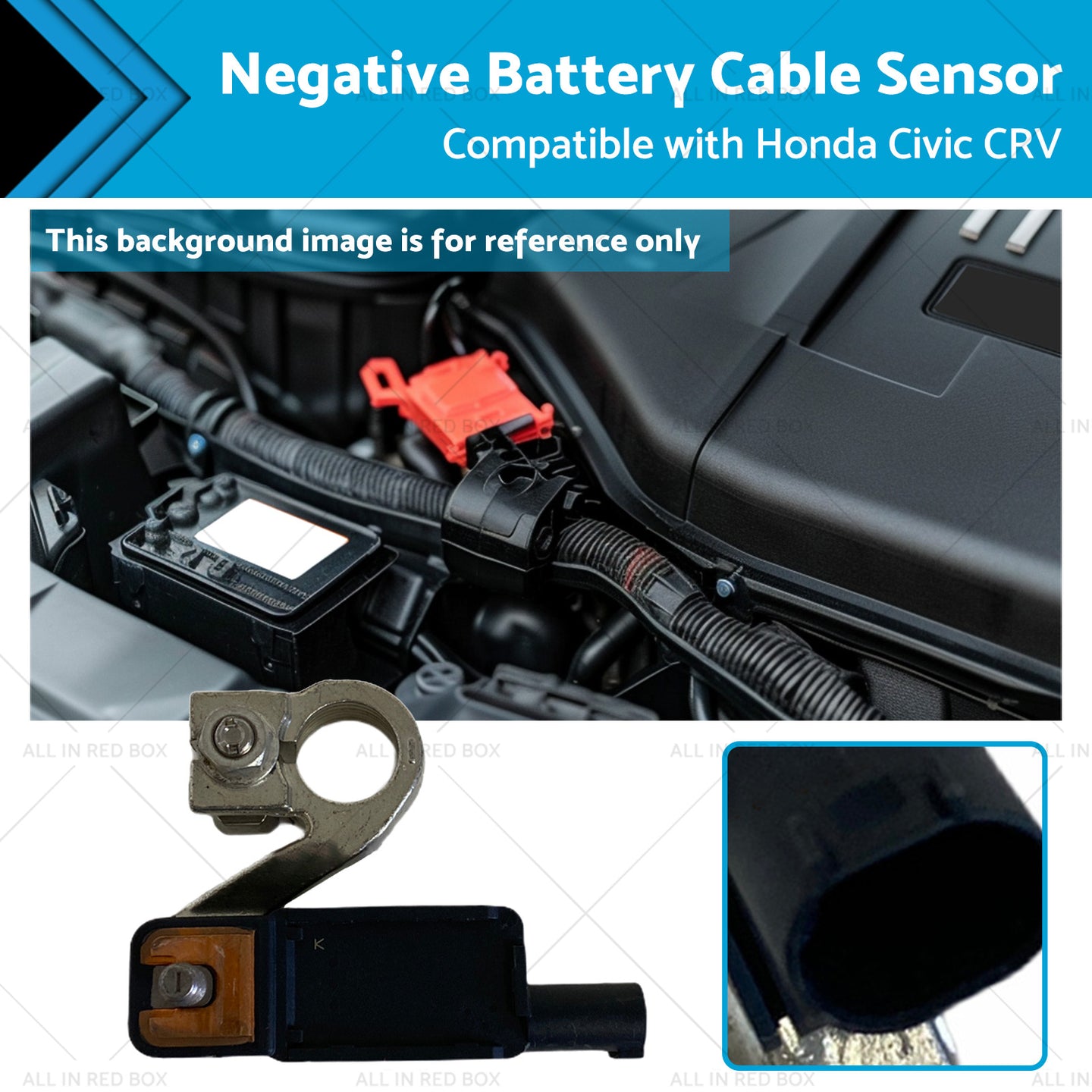 {{ Negative Battery Cable Sensor Suitable for Honda Civic CRV 17-19 38920-TBA-A02 }} - Buy Car Parts Online at {{ Kaka Auto Parts }}.