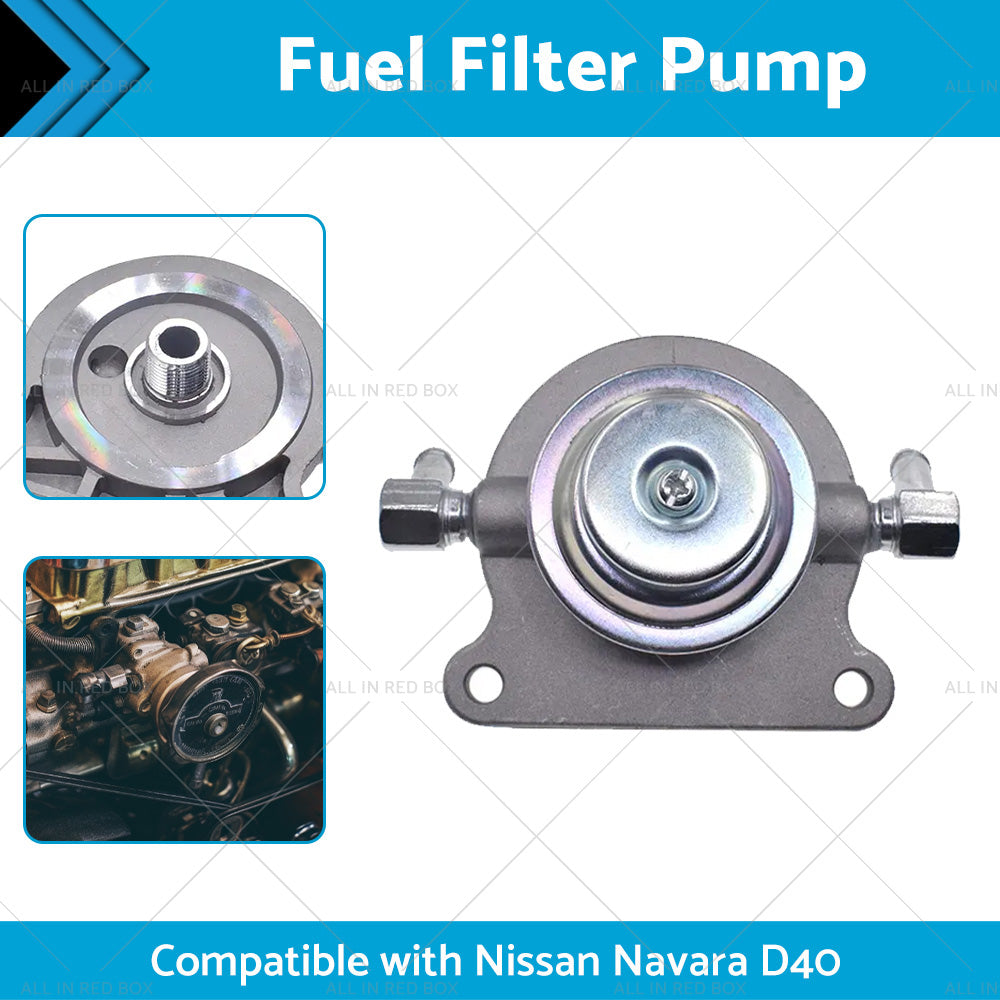 {{ Diesel Fuel Filter Primer Pump 10mm Suitable For Nissan Navara D40 2. 5L 2006-on }} - Buy Car Parts Online at {{ Kaka Auto Parts }}.