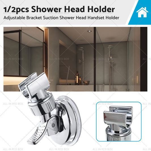 {{ 1/2PCS Adjustable Bracket Suction Shower Head Handset Holder Bathroom Wall Mount }} - Buy Car Parts Online at {{ Kaka Auto Parts }}.