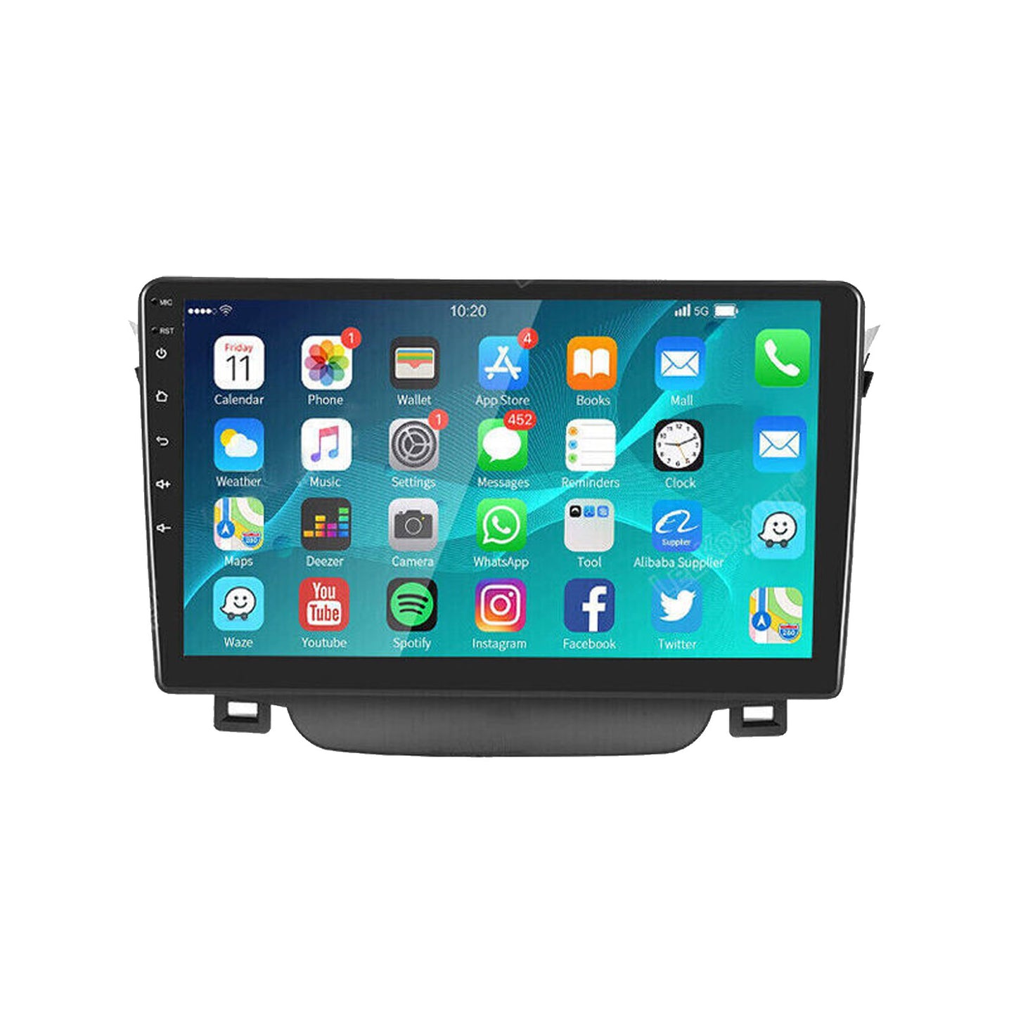 In-Dash Units 9inch Touch Screen Stereo CarPlay Suitable For Toyota Corolla 2009-13