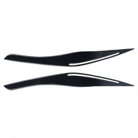 Carbon Fiber Headlight Eyebrow/Eyelids Cover Trim Suitable For BMW E90/E91 328i & 335i