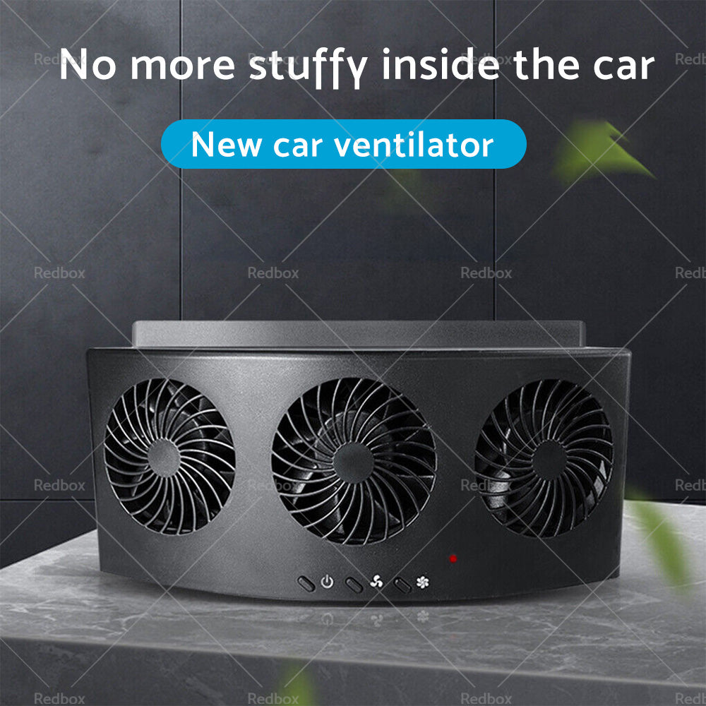 {{ Car Exhaust Window Fan Cooler Air Vent Cooling Fans Ventilator 3Heads Adjustable }} - Buy Car Parts Online at {{ Kaka Auto Parts }}.