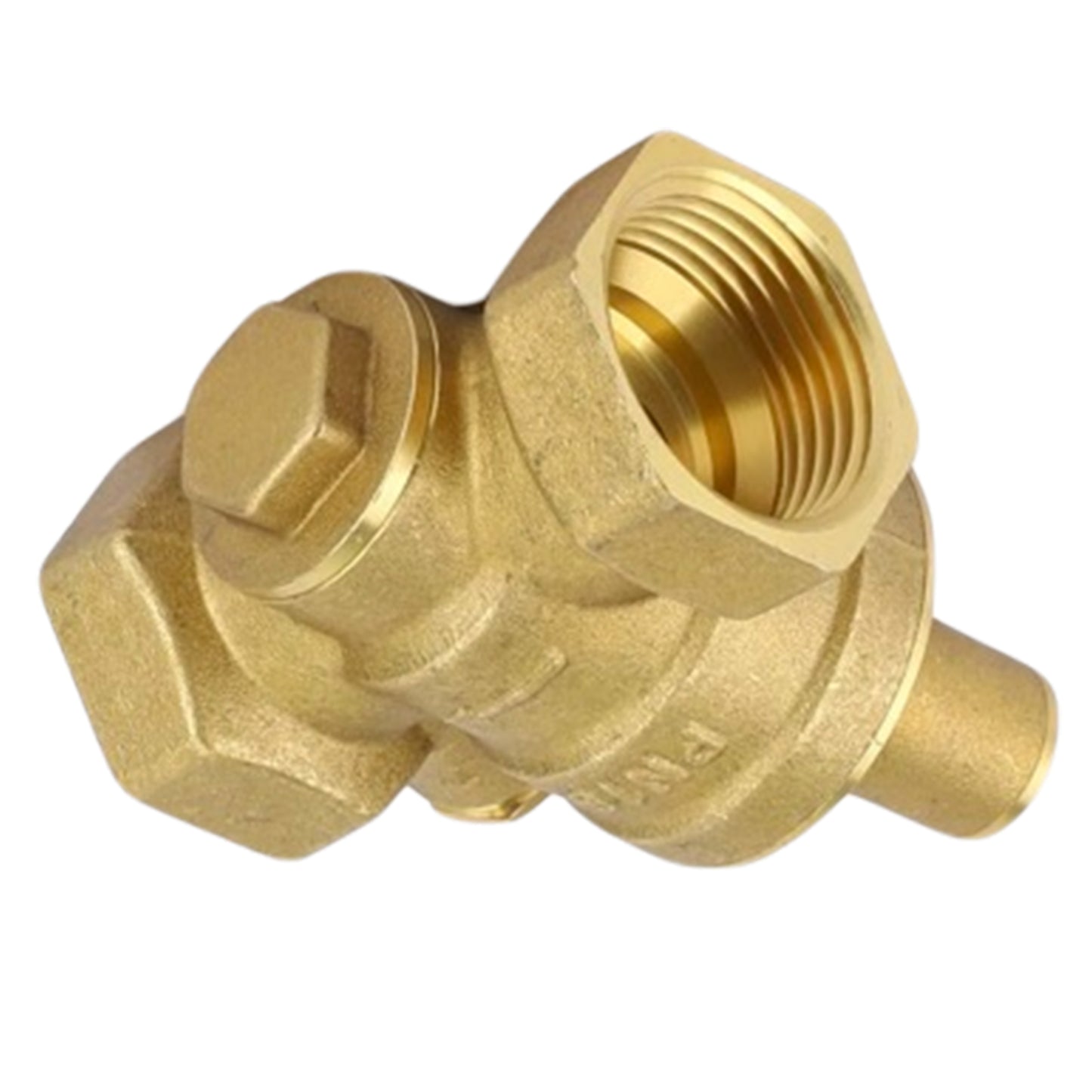 {{ DN15/20/25 Brass Adjustable Water Pressure Reducing Valve with Gauge }} - Buy Car Parts Online at {{ Kaka Auto Parts }}.